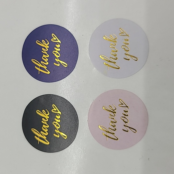 Other - 500 Thank You Stickers, 1 Inch, NWT